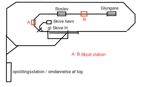 Skive rundbane + Glyngørebanen